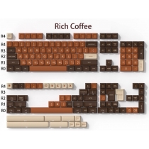 GMK Rich Coffee 104+69 SA Profile ABS Doubleshot Keycaps Set for Cherry MX Mechanical Gaming Keyboard